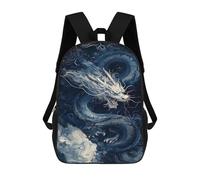 TNFHSOFT Niños Dragón Mochilas Niños,Dibujos Mochilas,primaria,muy Adecuado Para Regresar A La Escuela O Volver A La Escuela,regalos Y Viajes,mochilas De Viaje Causales 17inch