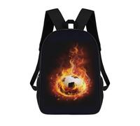 TNFHSOFT Niños Fútbol Mochilas Niños,Dibujos Mochilas,primaria,muy Adecuado Para Regresar A La Escuela O Volver A La Escuela,regalos Y Viajes,mochilas De Viaje Causales 17inch