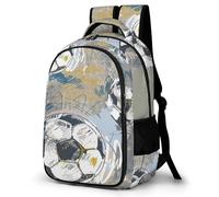 TNFHSOFT Niños Fútbol Mochilas Niños,Dibujos Mochilas,primaria,muy Adecuado Para Regresar A La Escuela O Volver A La Escuela,regalos Y Viajes,mochilas De Viaje Causales One Size