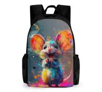 TNFHSOFT Ratón Mochilas Para Niños Niñas Mochilas De Escuela Secundaria Mochila Para Junior Elementary Mochila 17pulgada