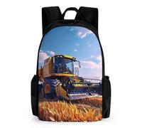 TNFHSOFT Tractor Mochilas Para Niños Mochilas Escolares Para Niños En Edad Preescolar De Jardín De Infantes Secundario Mochilas Para Caminar 17pulgada