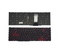 TNFMJSRXE Teclado for Ordenador portátil US/RU/AR, Compatible con Acer, AN515-54 AN515-55 AN515-43 AN517 AN715-51 N18C3 N18C4 N18I2 N18I3(US)