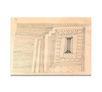 TNGHHSGA AlfombraPaul Klee Bauhaus Teoría Del Color Lienzo Impreso, Arte Infantil Pared Decoración50x70cm Sin marco