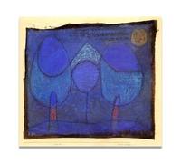 TNGHHSGA áRboles Sobre El AguaPaul Klee Bauhaus Teoría Del Color Lienzo Impreso, Arte Infantil Pared Decoración20x22cm Sin marco