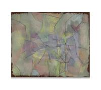 TNGHHSGA Balneario De VeranoPaul Klee Bauhaus Teoría Del Color Lienzo Impreso, Arte Infantil Pared Decoración80x96cm Sin marco