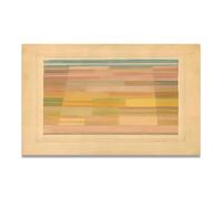 TNGHHSGA Campo De MedicióNPaul Klee Bauhaus Teoría Del Color Lienzo Impreso, Arte Infantil Pared Decoración30x48cm Sin marco