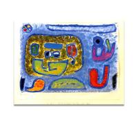 TNGHHSGA El Mezclador De Venenos Del Antiguo ReinoPaul Klee Bauhaus Teoría Del Color Lienzo Impreso, Arte Infantil Pared Decoración30x39cm Sin marco