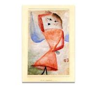 TNGHHSGA Ensamblaje De FragmentosPaul Klee Bauhaus Teoría Del Color Lienzo Impreso, Arte Infantil Pared Decoración30x39cm Sin marco
