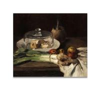 TNGHHSGA Henri Fantin-Latour: Una carta del pasado, escrita en coloresHenri Fantin-Latour Pintura Floral & Retrato De Grupo Lienzo Impreso, Decoración Pared Hogar 30x33cm Sin marco