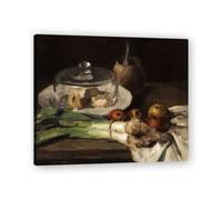 TNGHHSGA Henri Fantin-Latour: Una carta del pasado, escrita en coloresHenri Fantin-Latour Pintura Floral & Retrato De Grupo Lienzo Impreso, Decoración Pared Hogar 20x22cm Sin marco