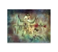 TNGHHSGA PastorPaul Klee Bauhaus Teoría Del Color Lienzo Impreso, Arte Infantil Pared Decoración70x91cm Sin marco