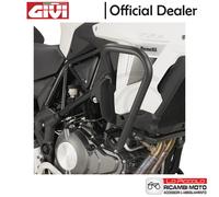 GIVI Barra de choque específica, tapa negra para Benelli TRK502 (17-20, 21) / TRK502X (20-21), negro