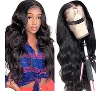 TNICE 28 Inch Lace Front Wig Human Hair Body Wave 13x4 180% Density Glueless Lace Frontal Wigs Brazilian 100% Human Hair Wigs Pre Plucked Body Wave Wigs