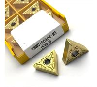 TNMG160404 TNMG160408 Herramienta de torneado exterior Herramienta CNC Hoja de carburo TNMG 160408 Inserto de torneado Herramienta de corte TNMG(TNMG160408 MA U6020)