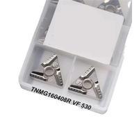 TNMG160404 TNMG160408R-S FS FG R-VF 530 Inserto De Carburo Torneado Herramienta Torno CNC Cerámica Metal Para Acero Herramienta de Torno(TNMG160408R-VF 530)