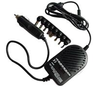 TNNBNT Universal 80W DC FOR Port LED Car Charger Adjustable Power Supply Adapter Set with 8 DC Plugs For Laptop Notebook