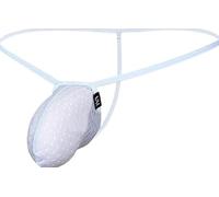 TNNRAO Hombres String Tanga Lencería Bikini Cintura Baja Mini G-String T-Back Micro Bikinis Bragas Seductor Ropa Interior Calzoncillo