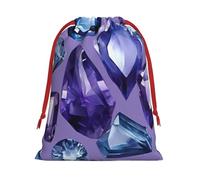 tnnutp - Bolsa de regalo de Navidad con cordón de amatista azul 03