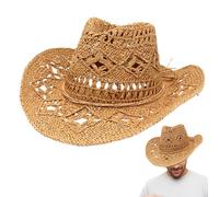 , Tno De Playa Transpirable para Entusiastas Al Aire Libre, Trabajo De Verano, Trabajo, Festival De Música De Senderismo para Senderismo. Sombrero De De Paja | Sombrero De Playa De Protección