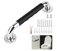 TNOMSNO 1 Piezas Baño Asa de Seguridad, 30cm Agarraderas Baño para Mayores Asa de Seguridad Antideslizante, ntideslizante Agarrador Ducha Personas para Paredes, Baños, Bañeras, Escaleras