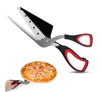 TNOMSNO Tijeras para Pizza, Tijeras Pizza Cortador de Pizza Cortador de Pizza de Acero Inoxidable, 27.5CM Tijeras de Cocina Multifuncionales para Cortar Pizza, Pasta y Tartas