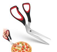 TNOMSNO Tijeras para Pizza, Tijeras Pizza Cortador de Pizza Cortador de Pizza de Acero Inoxidable, 27CM Tijeras de Cocina Multifuncionales para Cortar Pizza, Pasta y Tartas