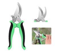 TNOMSNO Tijeras Podar, Tijeras de Podar con Cierre de Seguridad y Asa Antideslizante, Tijeras de Podar de Mano para Cortar, Ramas, Plantas, Setos, Flores y Ratán