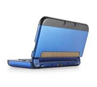 TNP Carcasa Protectora Compatible con Nintendo New 3DS XL LL 2015, Azul - Carcasa rígida de plástico y Aluminio de protección Total, a presión, Nuevo diseño Modificado sin bisagra
