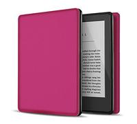 TNP Estuche Nuevo Funda Nuevo para Kindle 10 Generación 2019, Cubierta Ultra Fina y Ligera, Diseño de Sueño Automático, Cierre Magnético, Protección de Caída Golpe Daños Arañazos, Color Rosa Caliente