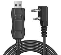 TNP FTDI - Cable de programación para radios Baofeng, Kenwood (3 pies) - Cable de programación USB universal de fácil configuración compatible con UV-5R, UV-82HP, 5RM, 5RX, K5PLUS, BF-F8HP, BF-888S,