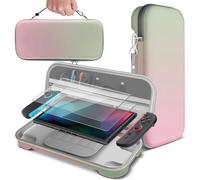 TNP - Funda de transporte para Nintendo Switch 2 2025 - Funda rígida EVA Travel Switch 2 con 10 ranuras para tarjetas de juego, cubierta protectora de pantalla, bolsa de almacenamiento de accesorios