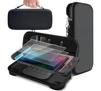 TNP - Funda de transporte para Nintendo Switch 2 2025 - Funda rígida EVA Travel Switch 2 con 10 ranuras para tarjetas de juego, cubierta protectora de pantalla, bolsa de almacenamiento de accesorios