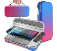 TNP - Funda de transporte para Nintendo Switch 2 2025 - Funda rígida EVA Travel Switch 2 con 10 ranuras para tarjetas de juego, cubierta protectora de pantalla, bolsa de almacenamiento de accesorios