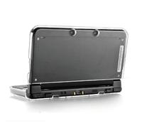 TNP Funda New 3DS - Carcasa rígida Protectora Ultra Transparente Tipo Cristal para New Nintendo 3DS (2015) - [Nuevo diseño Modificado sin bisagras]