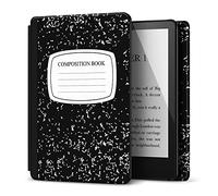TNP Funda Protectora para 6.8" Kindle Paperwhite 11.ª generacion 2021, Funda Inteligente Delgada y Ligera de PU Cuero con función de Auto-sueño para E-Reader, libreta de composición