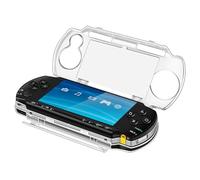 TNP - Funda rígida transparente para PSP 1000 - Funda rígida protectora transparente para Sony PSP 1000, funda rígida transparente para consola PSP 1000, funda protectora a presión con pantalla