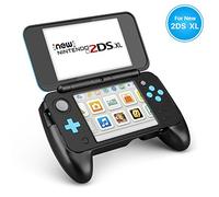 TNP Nueva Nintendo 2DS XL Empuñadura Protectora - Funda de Goma Ergonómica Antideslizante Con Soporte para Consola Nintendo 2DS XL LL Modelo 2017