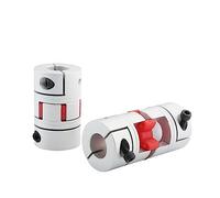 TNPLKIUYT Acoplador de eje flexible de flor de ciruelo for tamaños múltiples del conector de tornillo del motor CNC(D5x5)