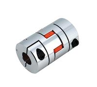 TNPLKIUYT Acoplamiento de eje flexible de ciruela de aluminio D25L35 for tamaños múltiples CNC de motor paso a paso(6x6)