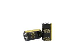 TNPLKIUYT Condensador electrolítico de aluminio, 2 uds., 25x40mm, negro, 50V6800uF 63V4700uF 100V2200uF 450V220uF(50v6800uf 2pcs)