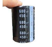 TNPLKIUYT Condensador electrolítico de aluminio 450V 680UF 35x50mm Paquete de 2 5 10 20 PCS(2PCS)