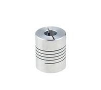 TNPLKIUYT Paquete de 2 acoplamientos de flor de ciruelo de aluminio de 4-8 mm for codificadores de motor paso a paso(8 X 8)