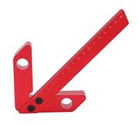 TNPLKIUYT Right Angle Line Gauge 45/90 Degree Center Point Finder Ruler For Woodworking