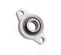 TNPLKIUYT Rodamiento de bloque de almohadilla, Cojinete de bloque de almohada de aleación de zinc, vertical y horizontal, diámetro interior de 8 mm a 30 mm(Horizontal 10mm)