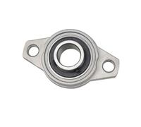 TNPLKIUYT Rodamiento de bloque de almohadilla, Cojinete de bloque de almohada for soporte de varilla roscada y eje lineal de 8 mm a 30 mm de diámetro, aleación de zinc(Horizontal 15mm)