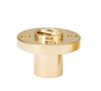 TNPLKIUYT Tuerca de tornillo de avance, Tuerca de brida for tornillo de avance trapezoidal T6 de latón, diámetro de 6 mm, pasos de 1/2/4/6/12 mm, 1/2 mm(Pitch 2mm lead 12mm)