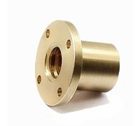 TNPLKIUYT Tuerca de tornillo de avance, Tuerca de latón T12 de 12 mm de diámetro, varios pasos y conductores(Pitch 2mm Lead 4mm)