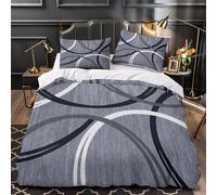 TNSGHAVED Fórmulas matemáticas Funda de Edredón Juego de 3 Piezas Estampado 3D Cierre de Cremallera Oculta Incluye Fundas de Almohada Suave Académico manuscrito Funda Edredon for niña King（220x240cm）