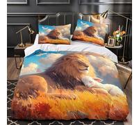 TNSGHAVED Notas Musicales Funda de Edredón Juego de 3 Piezas Estampado 3D Cierre de Cremallera Oculta Incluye Fundas de Almohada Lavables Ola Azul Funda Edredon for Ancianos Super King（260x220cm）