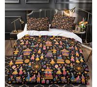 TNSGHAVED Perros Cane Corso Funda de Edredón Cierre de Cremallera Oculta Juego de 3 Piezas Suave Diseño 3D Incluye Fundas de Almohada Retrato Realista Funda Edredon for Ancianos Super King（260x220cm）